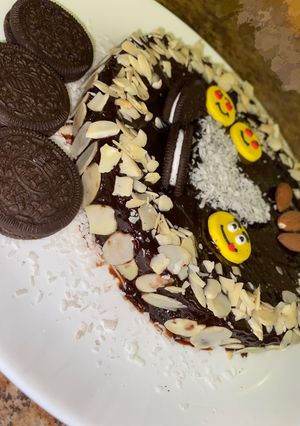 Брауні з мигдалем на кокосовому молоці