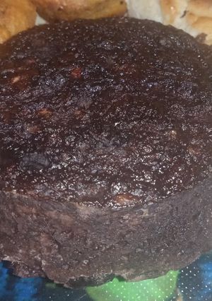 Міні пх брауні, яблучно-шоколадний з ізюмом