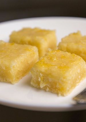 Лимонные брауни