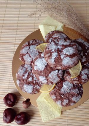 Печиво брауні (лимонно- кокосове)