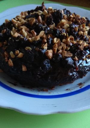 Шоколадный брауни с кабачком