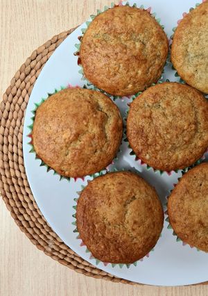 Банановые кексы, маффины, капкейки