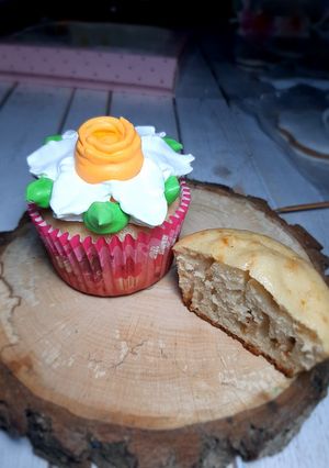 Бананові мафіни/капкейки