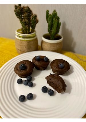 Бананові мафіни з керобом