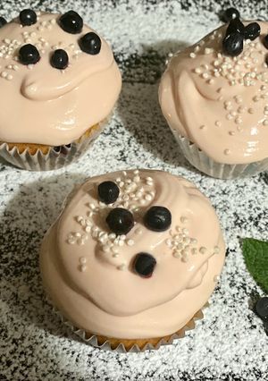 Ванільні мафіни з чорницею