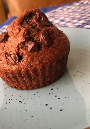 Бананово-шоколадні мафіни