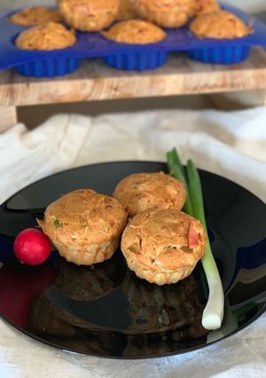 Закусочні мафіни на майонезі