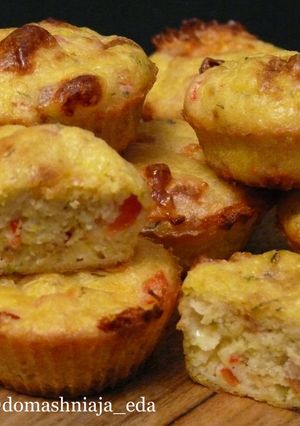 Закусочные кабачковые маффины