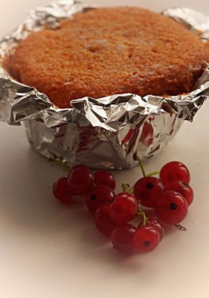 Маффин с ягодами