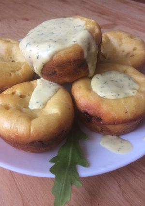 Маффины с капустой