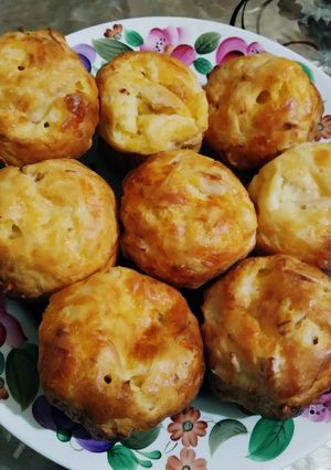 Маффины с кроликом и сыром