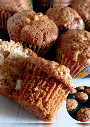 Мафіни з яблуками і корицею