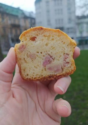 Мафіни з шинкою та сиром