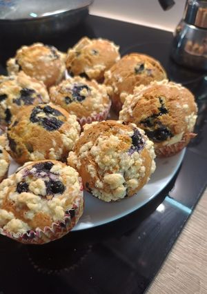 Мафіни з ягодами