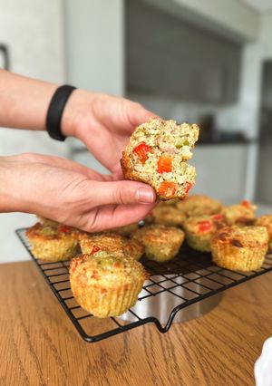 Солоні мафіни з тунцем