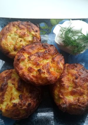 Овощные маффины