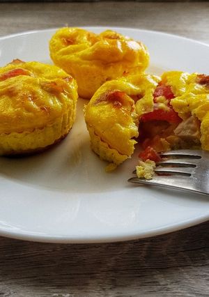 Омлетные маффины