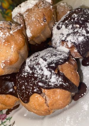 Мафіни ягідно-шоколадні