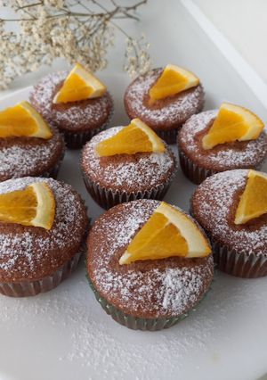 Шоколадні мафіни з сиром