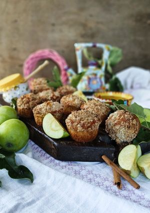 Яблучно - морквяні мафіни