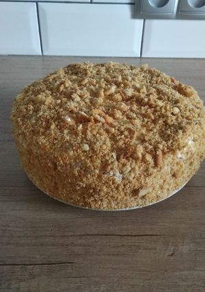 Медовий торт домашній