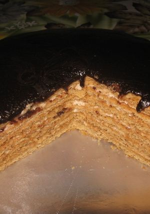 Медово ореховый торт