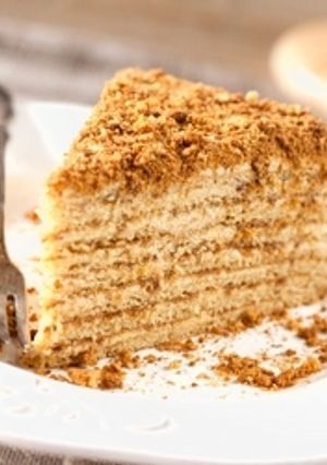 Самый вкусный медовик со сгущенкой