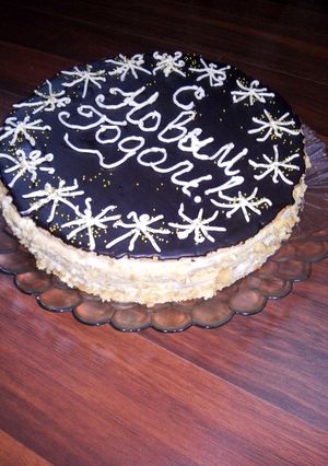 Торт «Новогодний медовик»