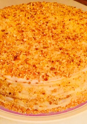 Торт «Ореховый медовик»