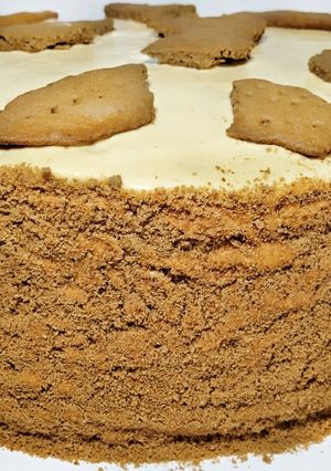 Шоколадно - медовый торт