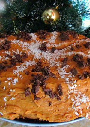 Шоколадно-медовый торт «Спартак»