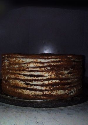 Шоколадний медовик