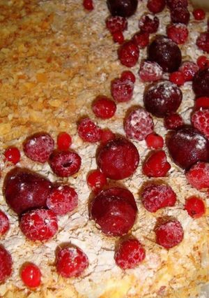 Наполеон быстрый с ягодами