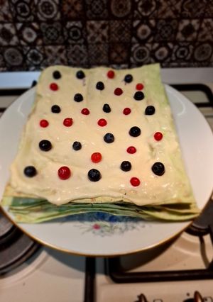 Наполеон без випічки та цукру