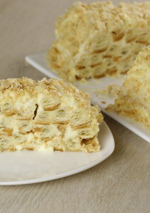 Ленивый «Наполеон» без раскатки коржей