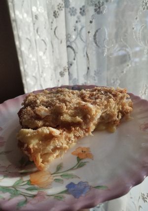 Лінивий Наполеон з заварним кремом і печивом вушка