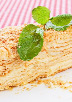 Торт Наполеон быстрый рецепт