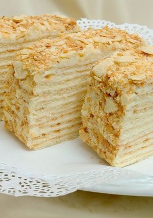 Торт Наполеон С Заварным Кремом