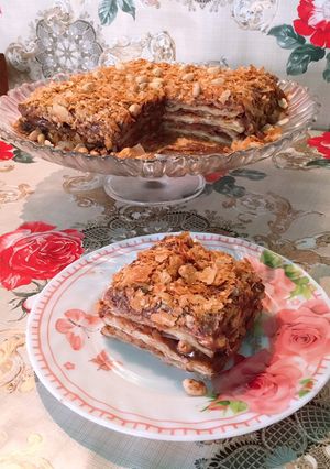 Самый простой вариант тортика "Наполеон"