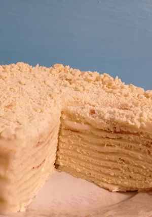 Торт "Наполеон" на сковороді