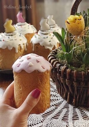 Кулич на сливках