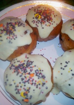 Белая шоколадная помадка для кулича