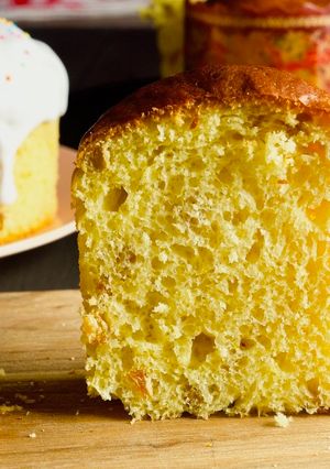 Кулич на желтках