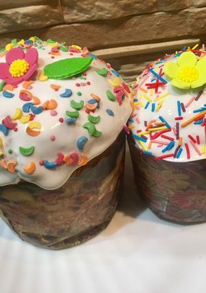 Кулич на сметане