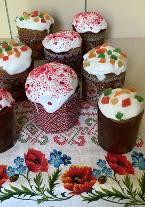 Великодня паска на жовтках