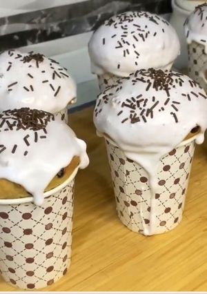 Міні паски у паперових стаканчиках