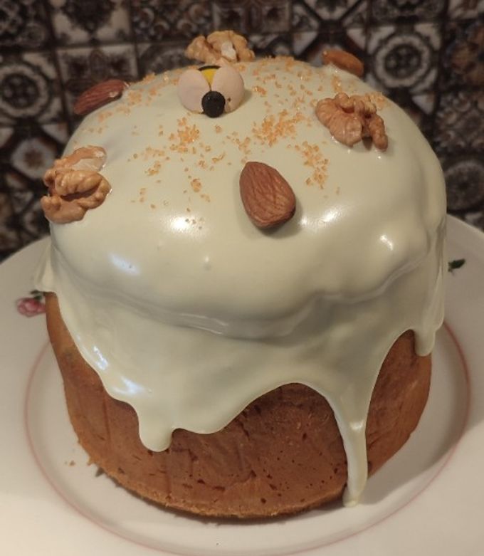 Паска волога з родзинками та журавлиною️