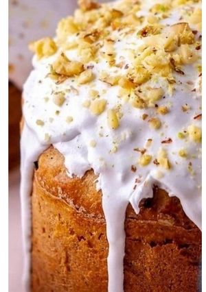 Пасхальный кето кулич