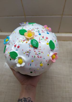 Паска з родзинками. Простий рецепт