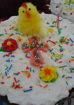 Творожная паска